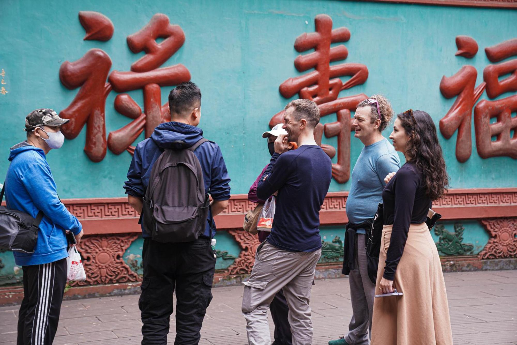 Chengdu Mix Hostel Courtyard Poshpacker  Exterior foto